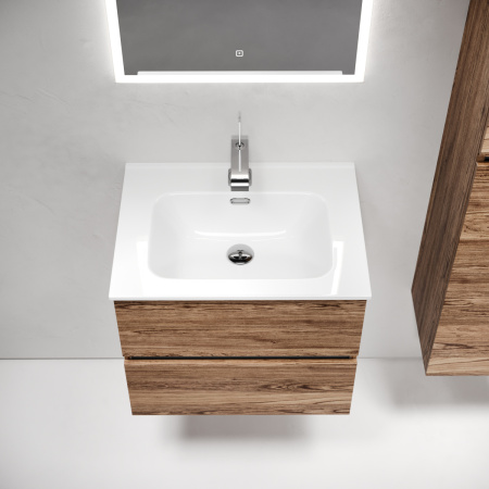 Тумба под раковину Sancos Urban UR60ECH 60х50 подвесная цвет коричневый